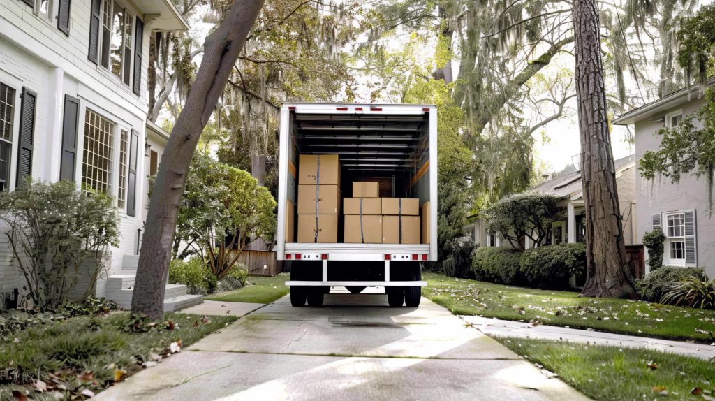 Caminhão de mudanças