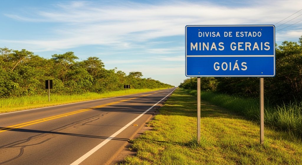 Placa de divisa entre estados